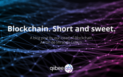 Blockchain. Short and sweet.